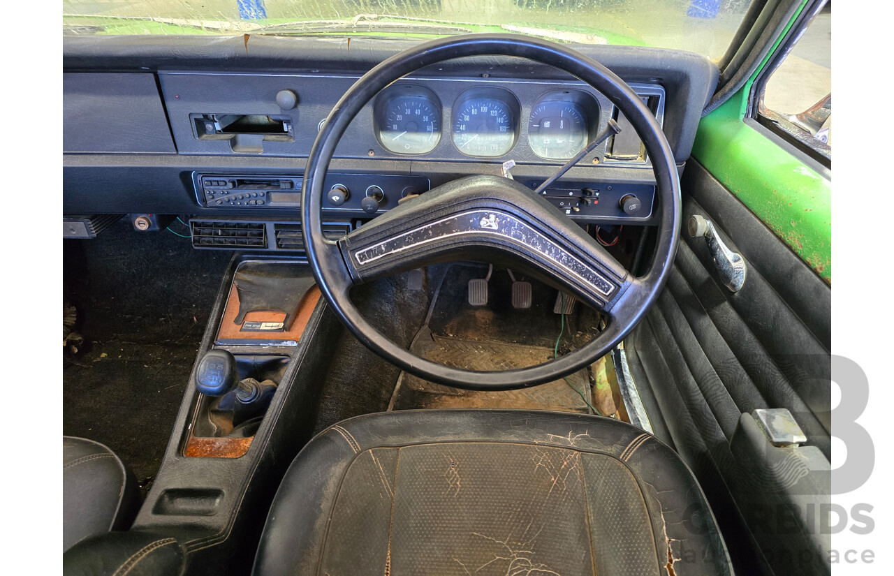 8/1975 Holden LH Torana S L32 Option 4d Sedan Jamaican Lime V8 4.2L