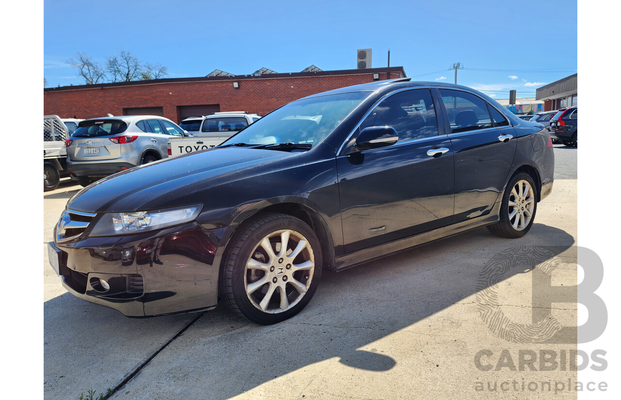 3/2007 Honda Accord EURO Luxury MY06 UPGRADE 4d Sedan Black 2.4L