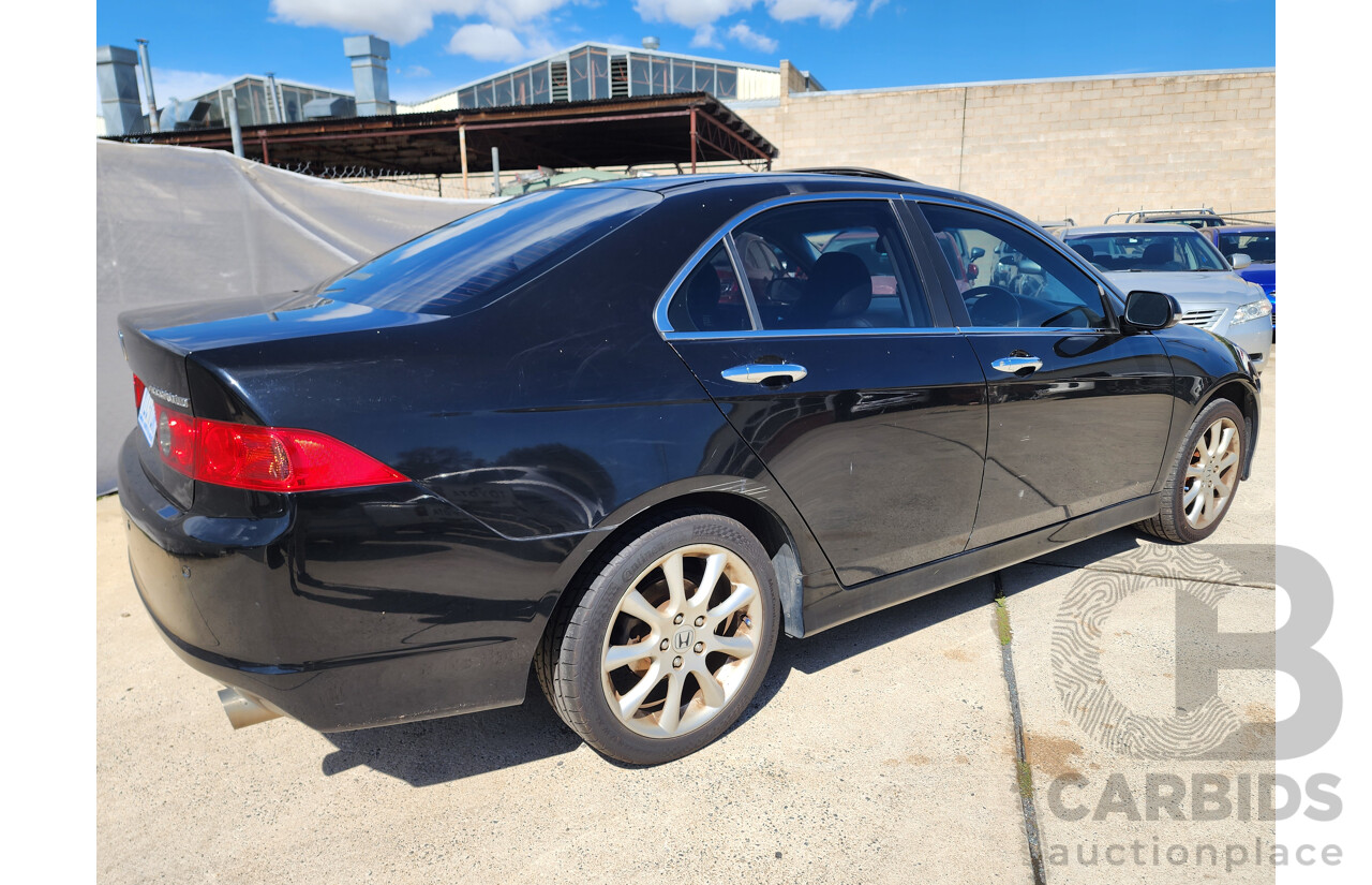 3/2007 Honda Accord EURO Luxury MY06 UPGRADE 4d Sedan Black 2.4L