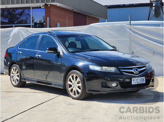 3/2007 Honda Accord EURO Luxury MY06 UPGRADE 4d Sedan Black 2.4L