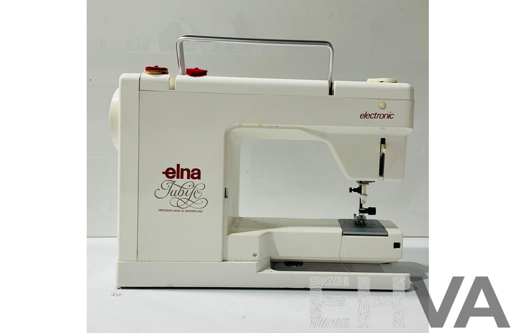 Elna Jubile Electronic Sewing Machine with Cloth Covering