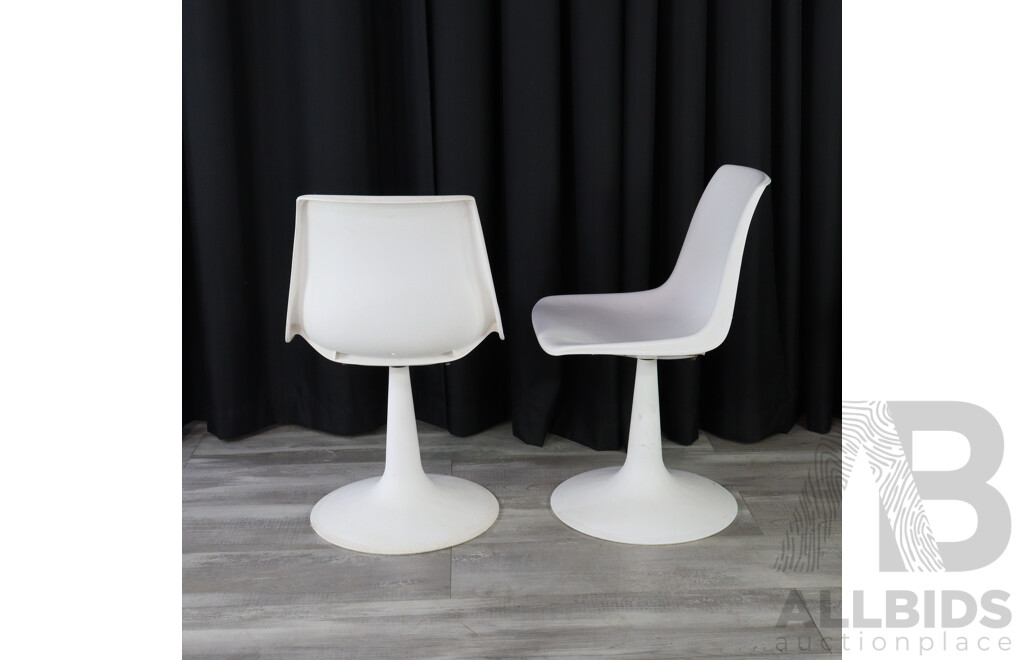 Set of Three Sebel Swivel Chairs