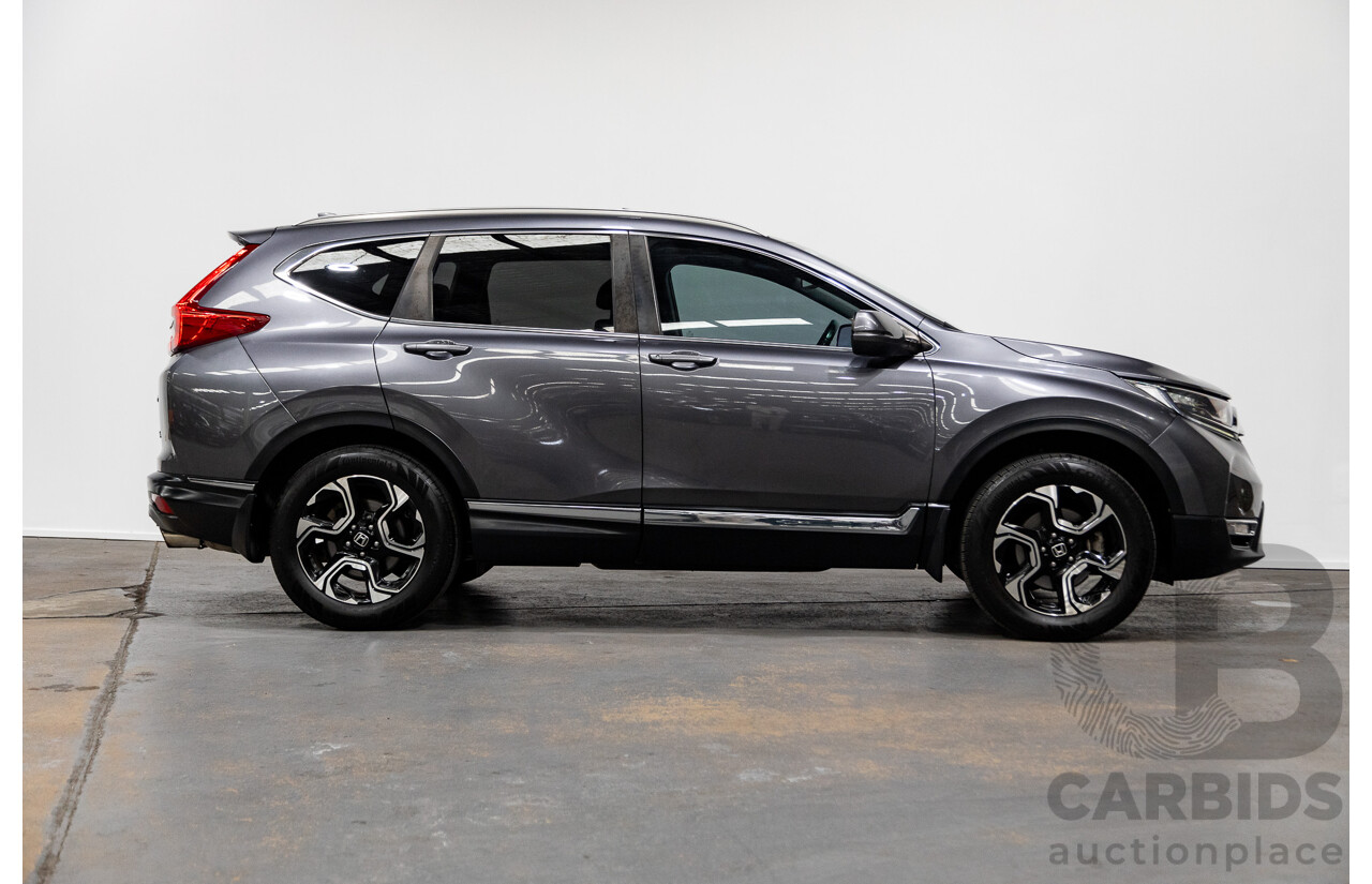 10/2018 Honda CR-V VTi-LX (AWD) MY18 4D Wagon Modern Steel Grey Metallic  Turbo 1.5L