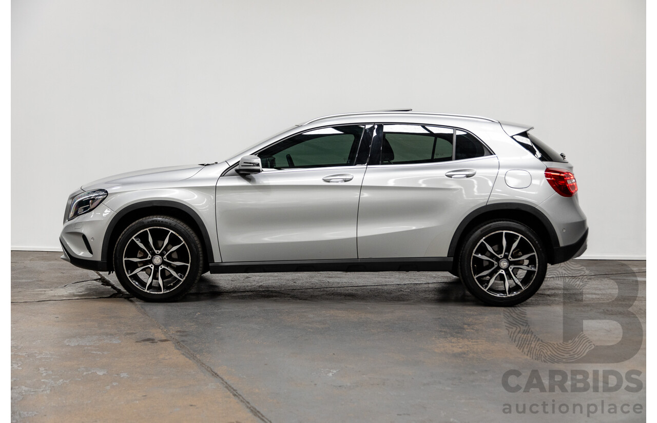 10/2016 Mercedes Benz GLA 250 4matic (AWD) X156 4d Wagon Polar Silver Metallic Turbo Diesel 2.1L