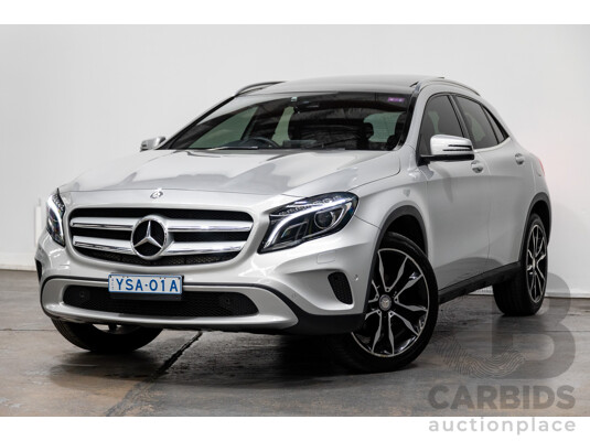 10/2016 Mercedes Benz GLA 250 4matic (AWD) X156 4d Wagon Polar Silver Metallic Turbo Diesel 2.1L