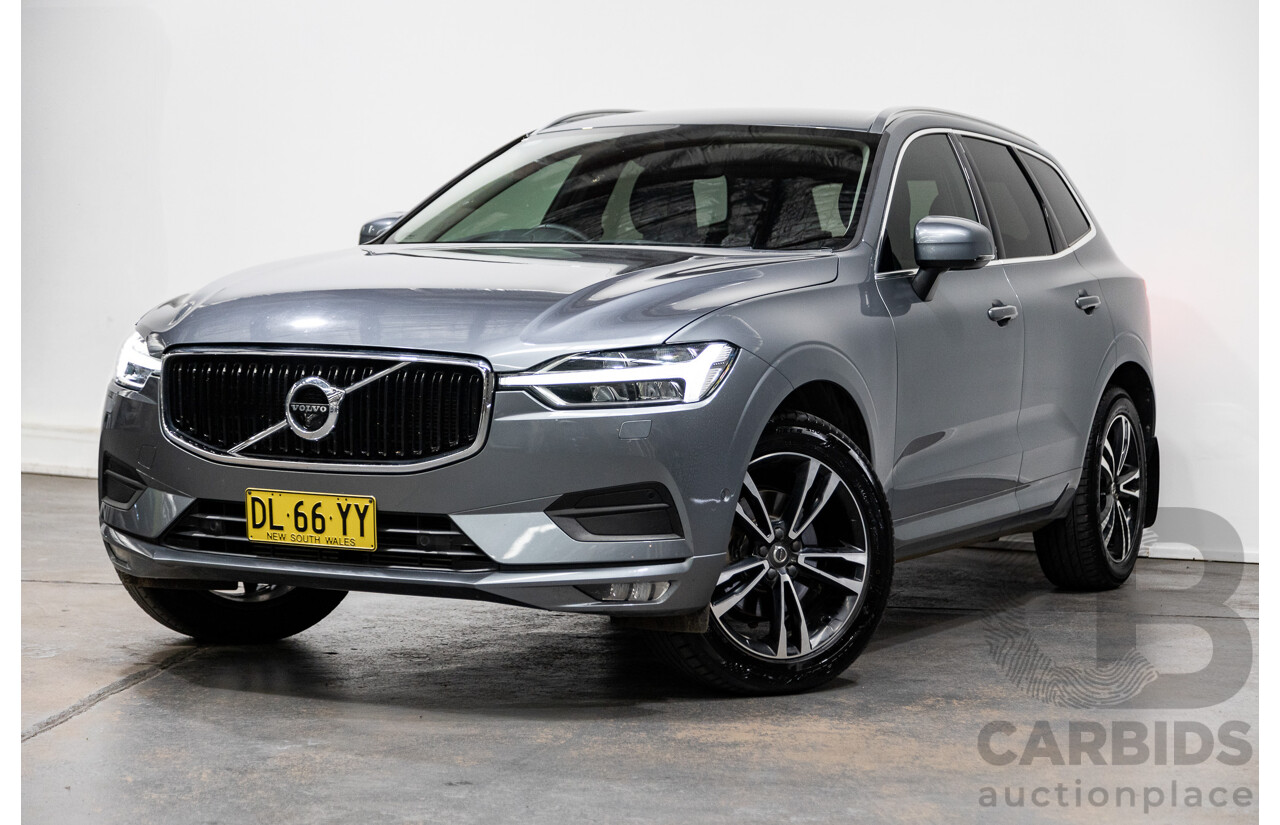 04/2019 Volvo XC60 D4 MOMENTUM (AWD) 246 MY19 4D Wagon Osmium Grey Metallic Turbo Diesel 2.0L