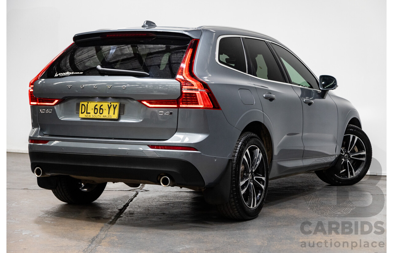 04/2019 Volvo XC60 D4 MOMENTUM (AWD) 246 MY19 4D Wagon Osmium Grey Metallic Turbo Diesel 2.0L