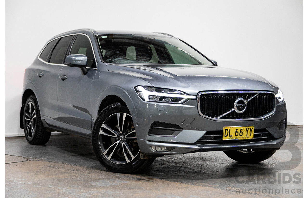 04/2019 Volvo XC60 D4 MOMENTUM (AWD) 246 MY19 4D Wagon Osmium Grey Metallic Turbo Diesel 2.0L