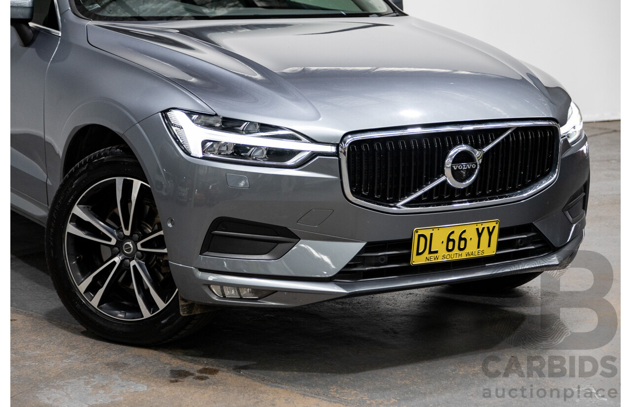 04/2019 Volvo XC60 D4 MOMENTUM (AWD) 246 MY19 4D Wagon Osmium Grey Metallic Turbo Diesel 2.0L