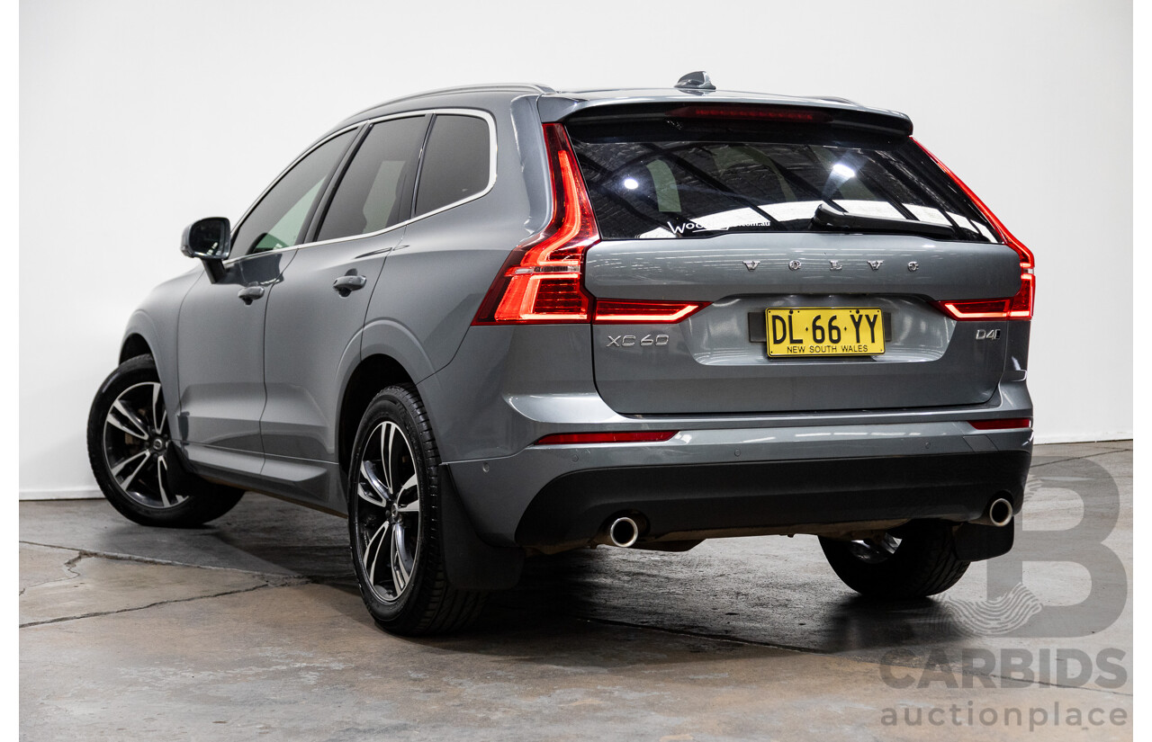 04/2019 Volvo XC60 D4 MOMENTUM (AWD) 246 MY19 4D Wagon Osmium Grey Metallic Turbo Diesel 2.0L