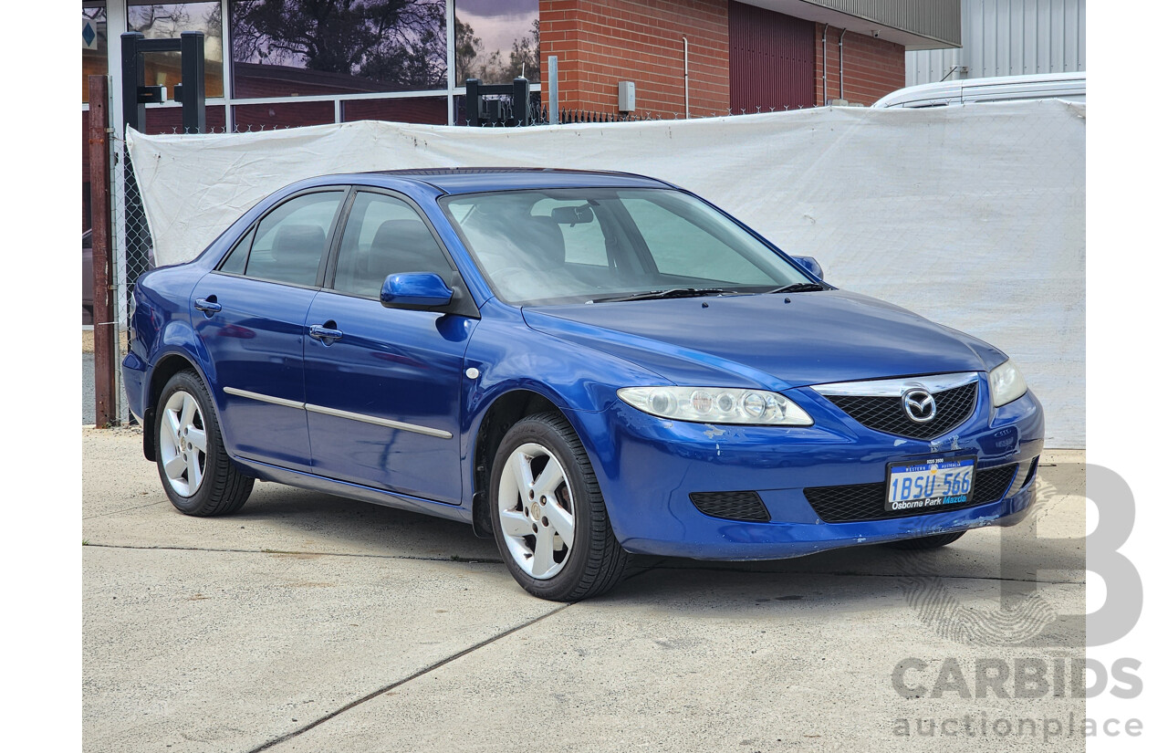6/2004 Mazda Mazda6 Classic GG 4d Sedan Blue 2.3L