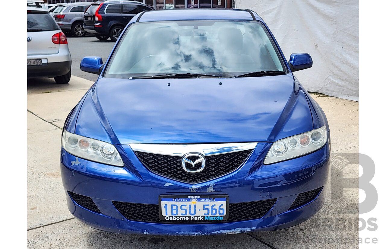 6/2004 Mazda Mazda6 Classic GG 4d Sedan Blue 2.3L