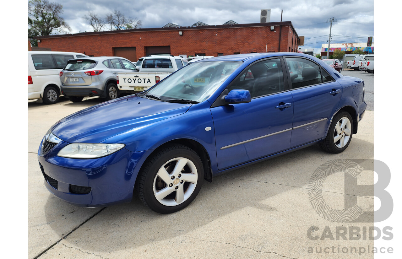 6/2004 Mazda Mazda6 Classic GG 4d Sedan Blue 2.3L