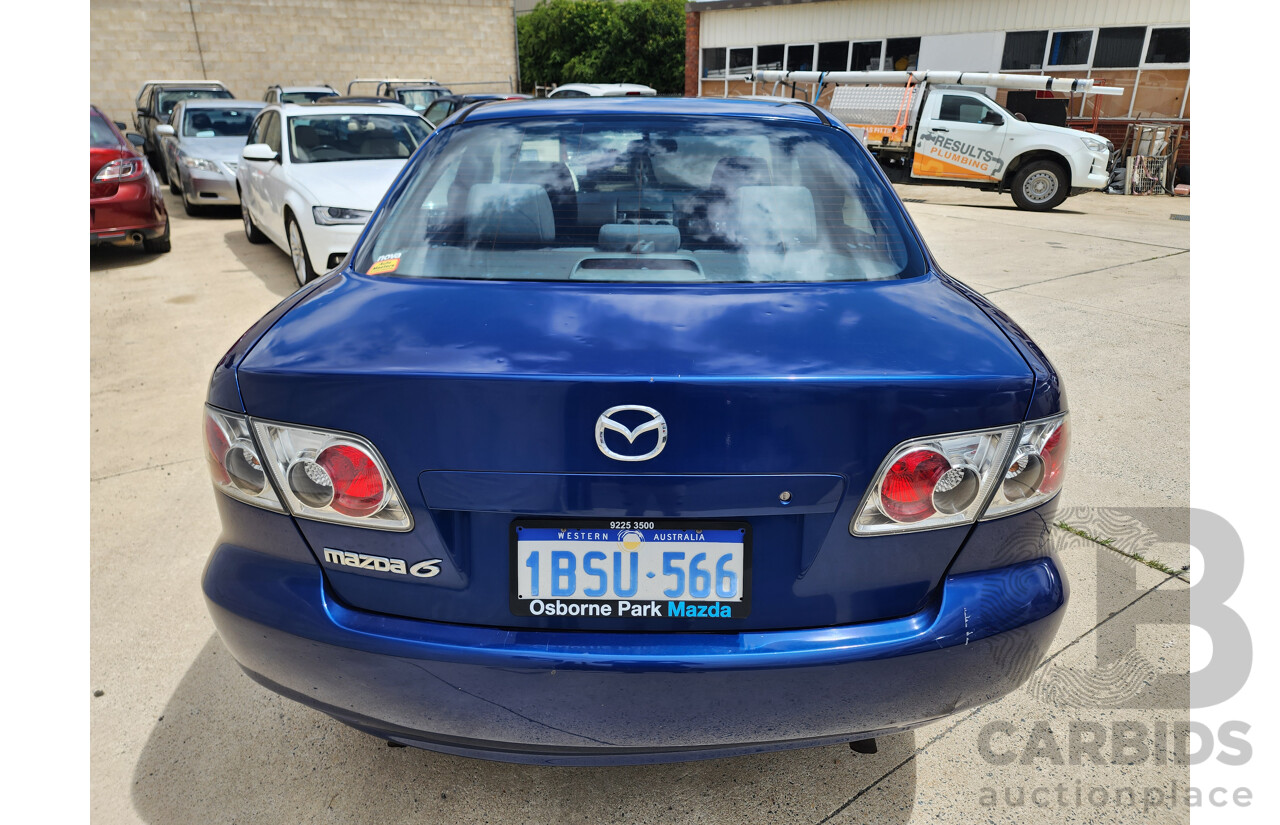 6/2004 Mazda Mazda6 Classic GG 4d Sedan Blue 2.3L