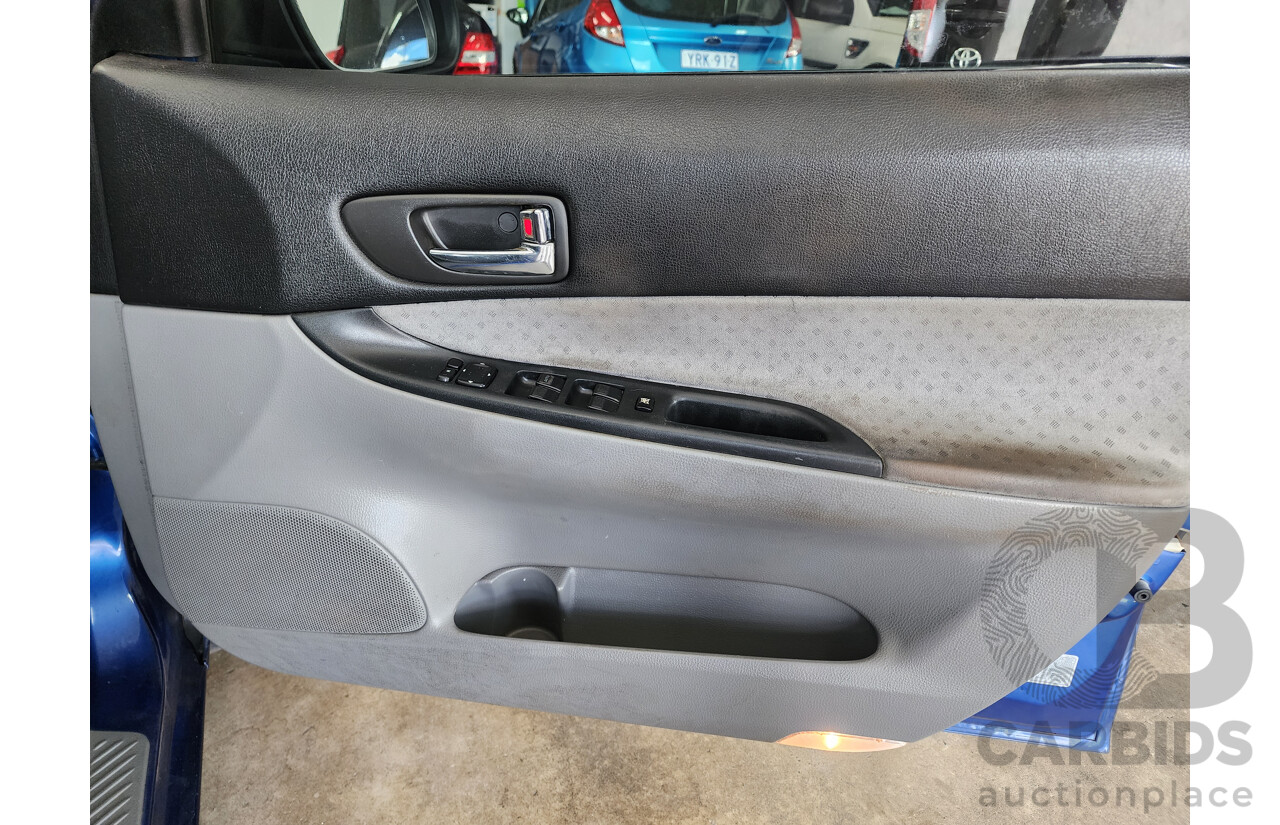 6/2004 Mazda Mazda6 Classic GG 4d Sedan Blue 2.3L