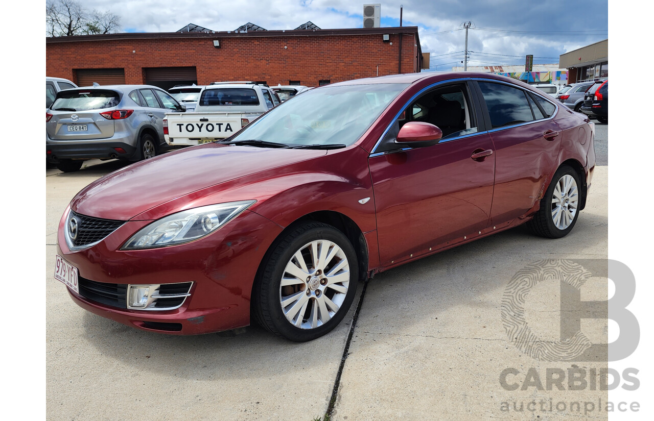 2/2008 Mazda Mazda6 Classic GH 5d Hatchback Red 2.5L