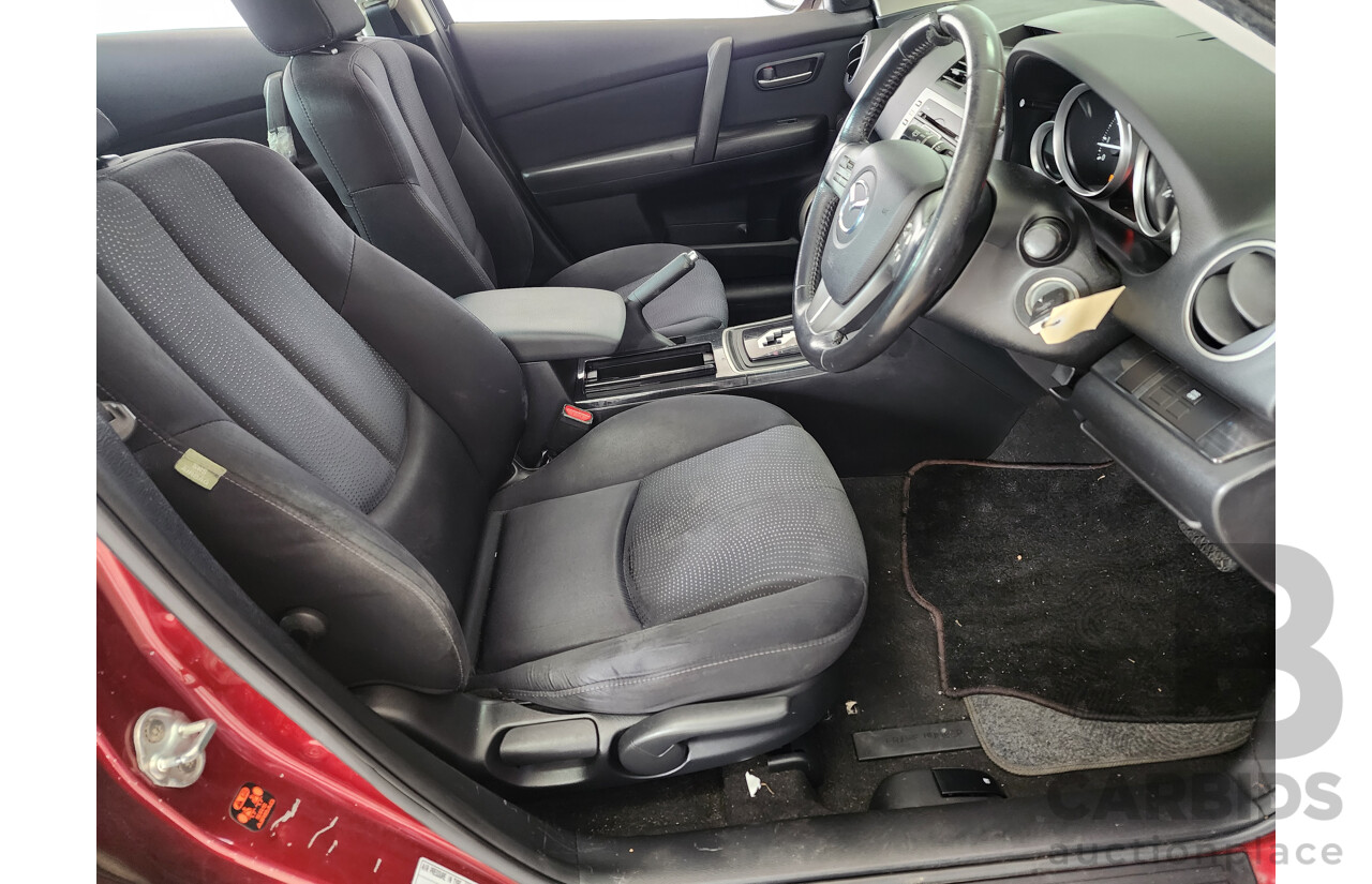 2/2008 Mazda Mazda6 Classic GH 5d Hatchback Red 2.5L