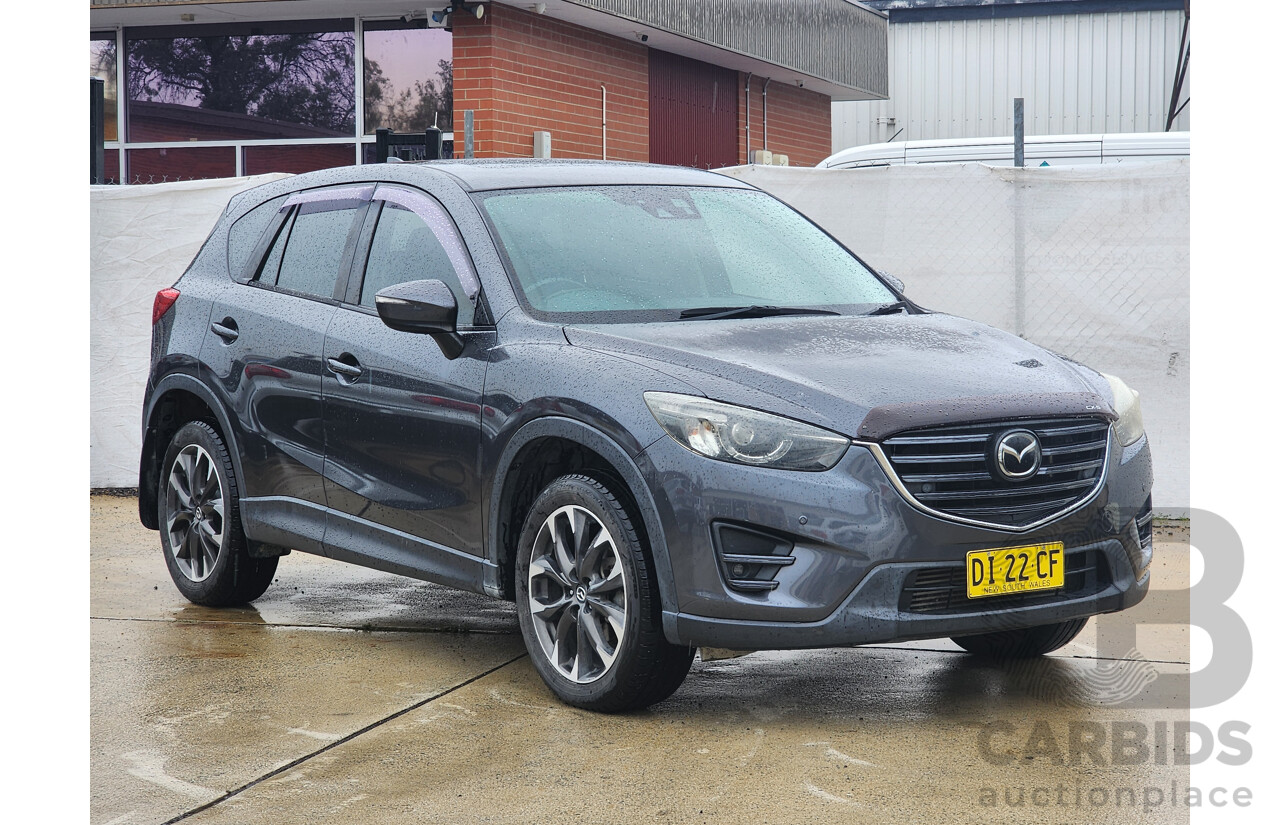 12/2015 Mazda Cx-5 Akera (4x4) MY15 4d Wagon Grey 2.2L