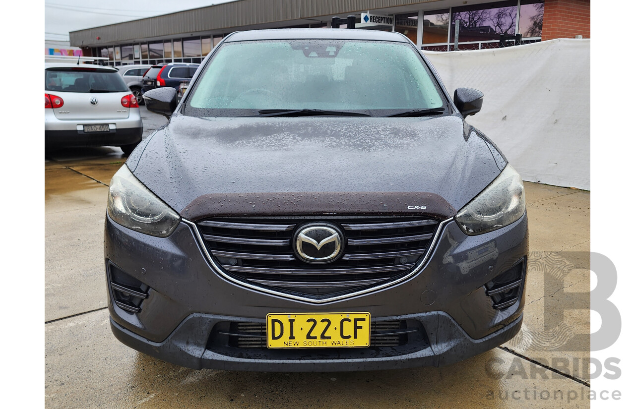 12/2015 Mazda Cx-5 Akera (4x4) MY15 4d Wagon Grey 2.2L