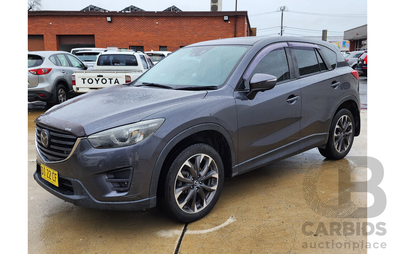 12/2015 Mazda Cx-5 Akera (4x4) MY15 4d Wagon Grey 2.2L