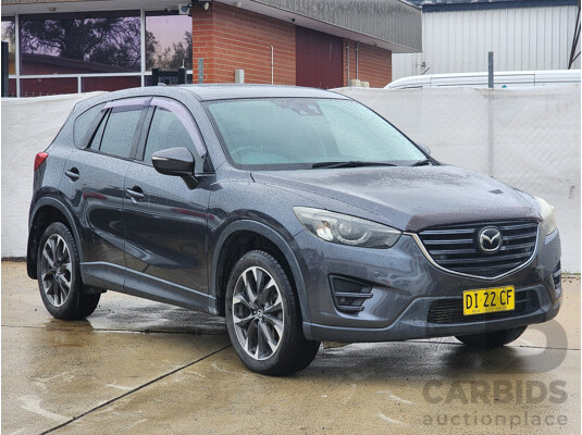 12/2015 Mazda Cx-5 Akera (4x4) MY15 4d Wagon Grey 2.2L