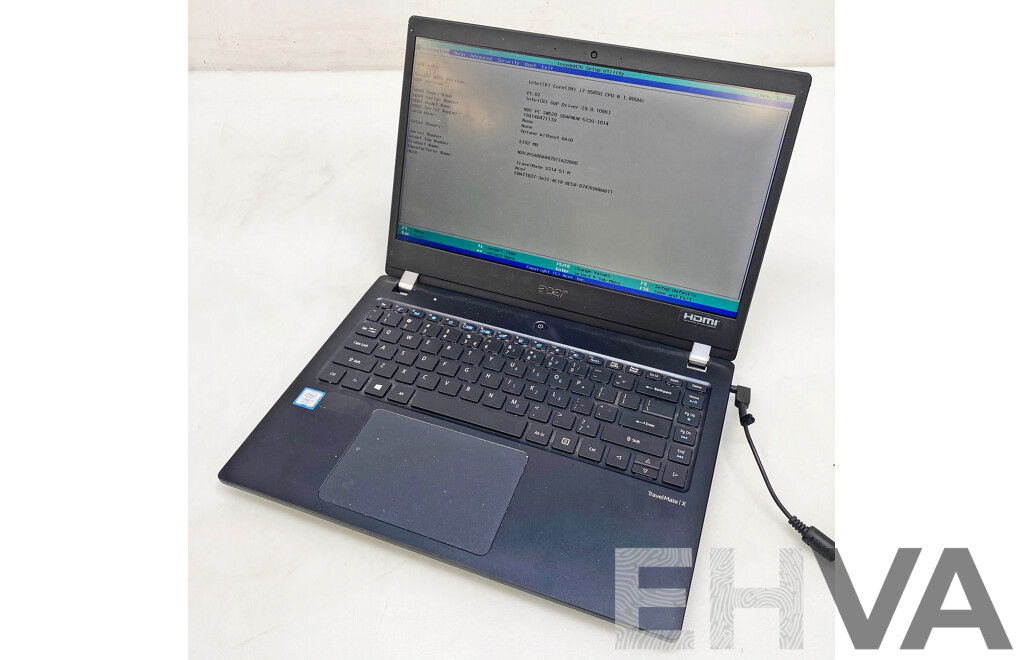 Acer (N18) TravelMate X314-51 Intel Core I7 (8565U) 1.80GHz-4.60GHz 4-Core CPU 14-Inch Laptop