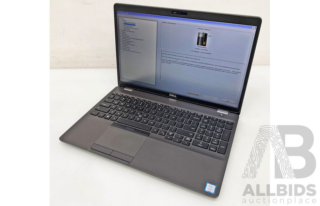 Dell Latitude 5500 Intel Core I7 (8665U) 1.90GHz-4.80GHz 4-Core CPU 15.6-Inch Laptop