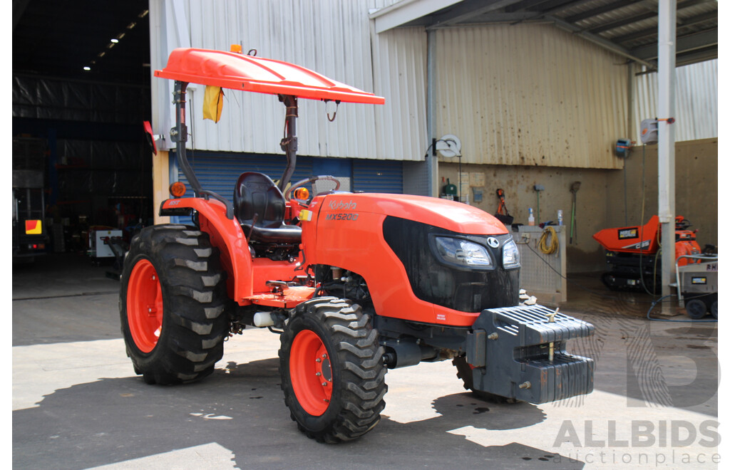 circa 2022 Kubota MX500D HST Tractor