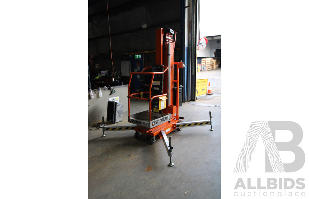 2021 Snorkel  UL32DC Man Lift 9.7M