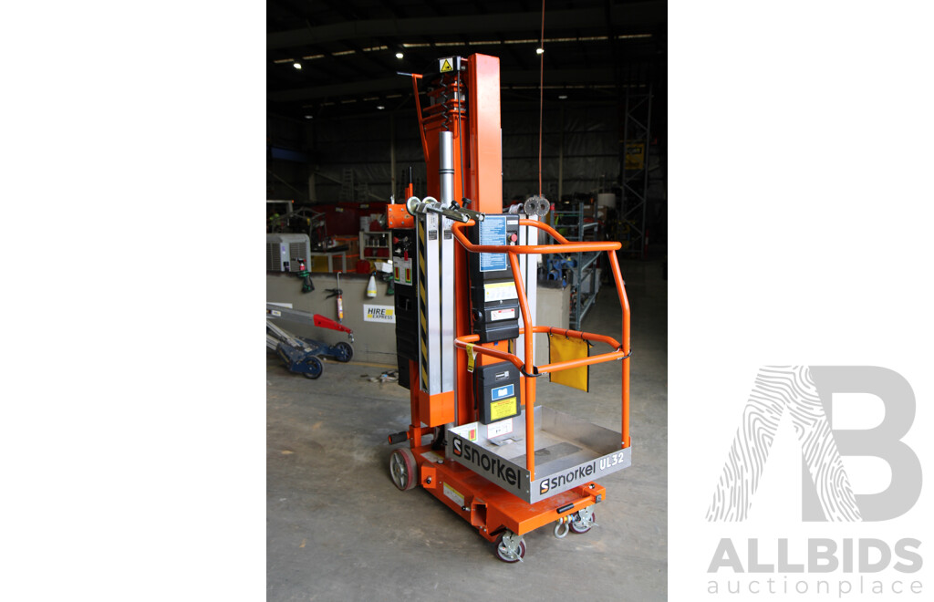 2021 Snorkel  UL32DC Man Lift 9.7M