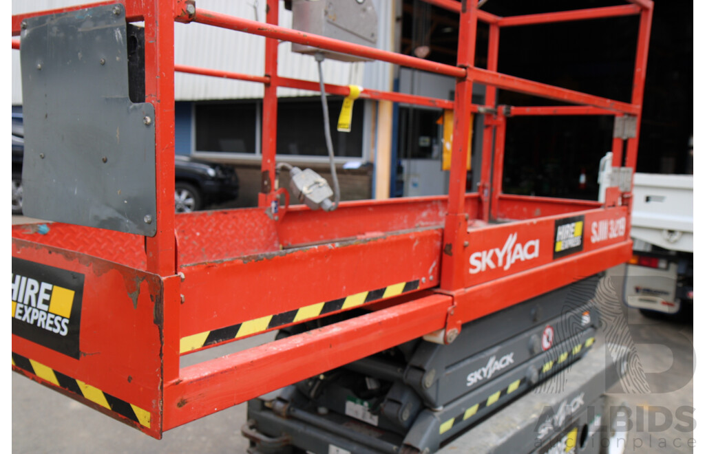 2016 Skyjack SJ111-3219 5.8m Scissor Lift