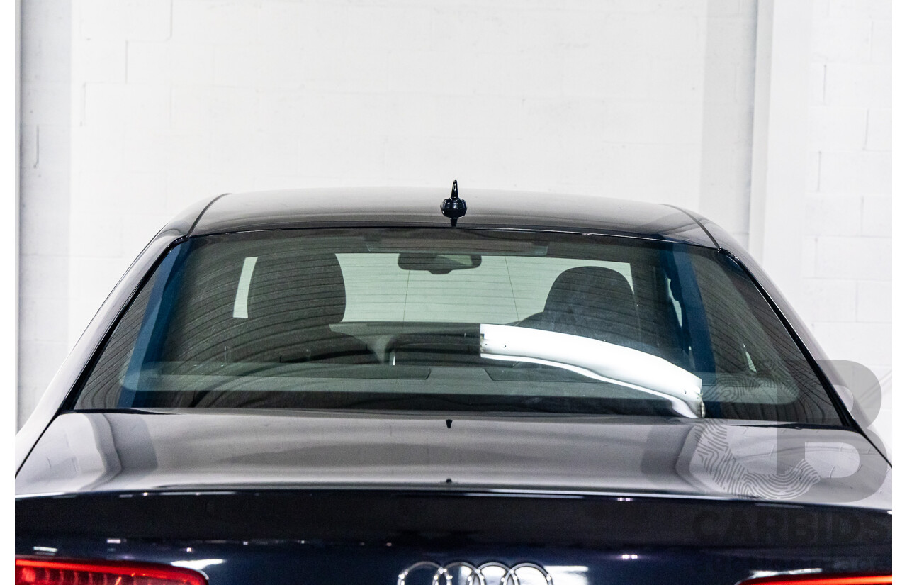 1/2013 Audi A4 S-Line 2.0 TFSI Quattro B8 (8K) MY13 4d Sedan Moonlight Blue Turbo 2.0L