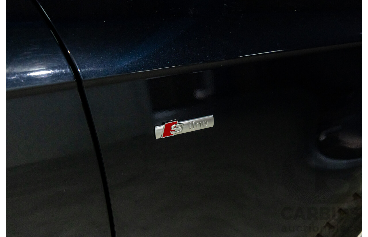 1/2013 Audi A4 S-Line 2.0 TFSI Quattro B8 (8K) MY13 4d Sedan Moonlight Blue Turbo 2.0L