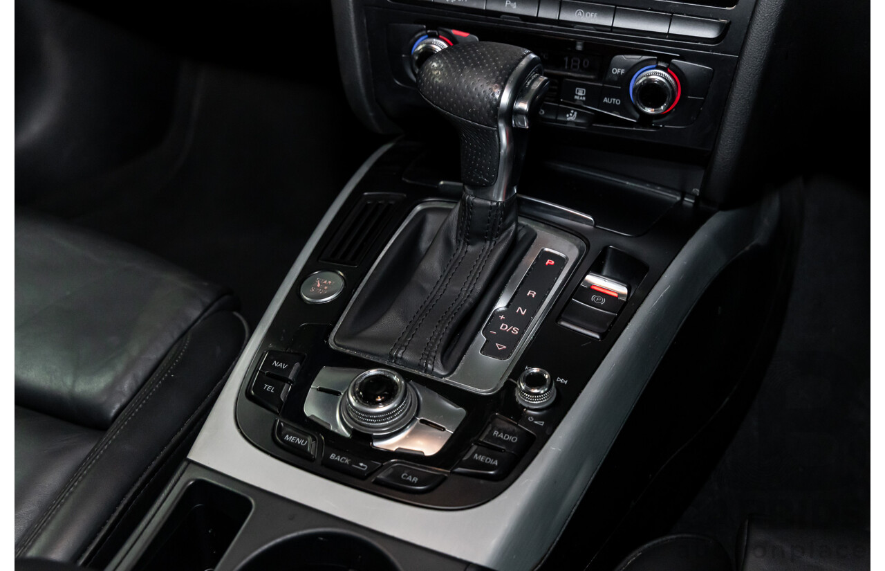 1/2013 Audi A4 S-Line 2.0 TFSI Quattro B8 (8K) MY13 4d Sedan Moonlight Blue Turbo 2.0L