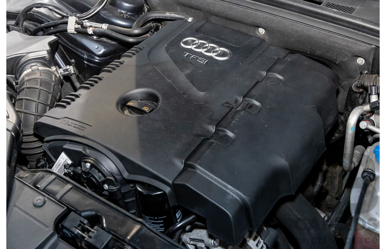 1/2013 Audi A4 S-Line 2.0 TFSI Quattro B8 (8K) MY13 4d Sedan Moonlight Blue Turbo 2.0L