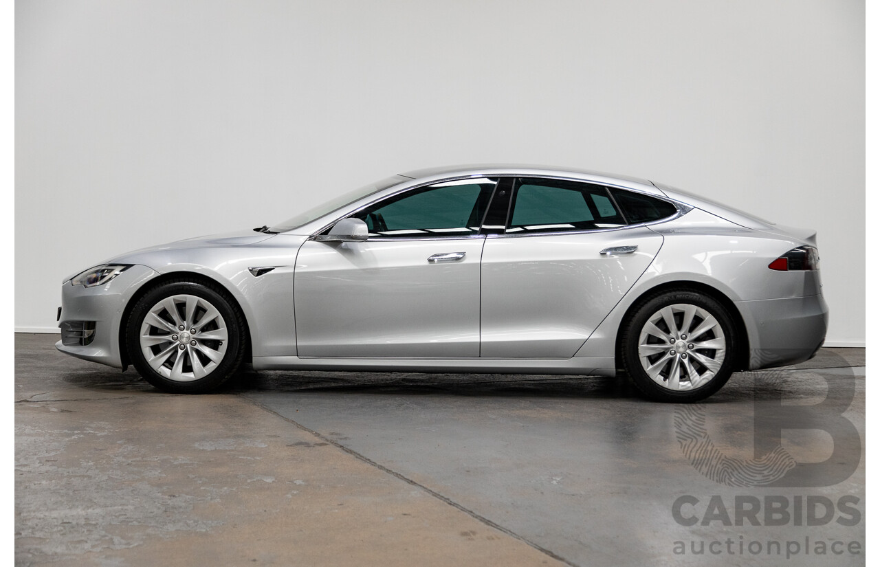 10/2017 Tesla Model S 75D (AWD) 4d Hatchback Silver Metallic Dedicated Electric EV 245kw