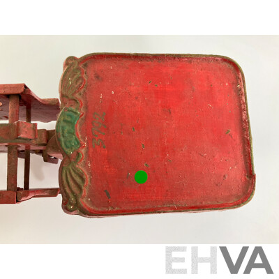Antique RTD Cast Iron Ten Kilo Grain Scales