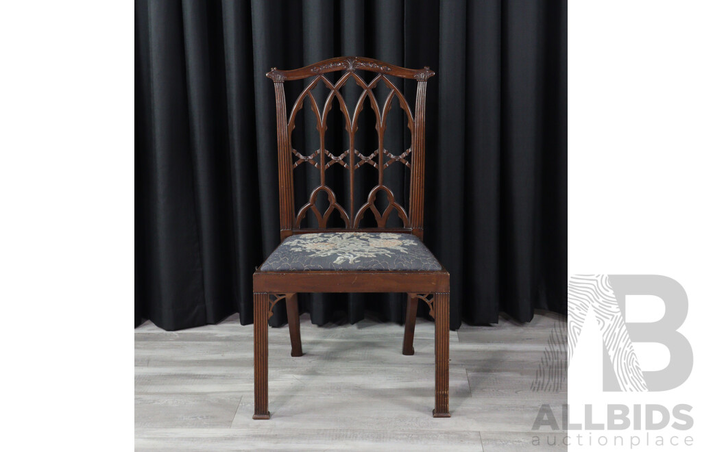 Hepplewhite Mahogany Dining Chair