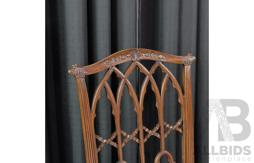 Hepplewhite Mahogany Dining Chair