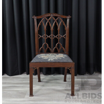 Hepplewhite Mahogany Dining Chair