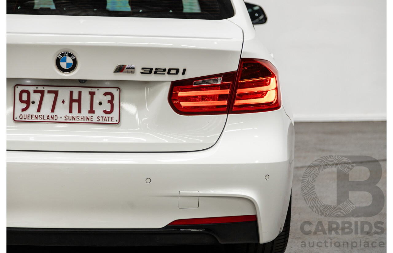 01/2015 BMW 320i M-Sport F30 MY14 4D Sedan Alpine White Turbo 2.0L