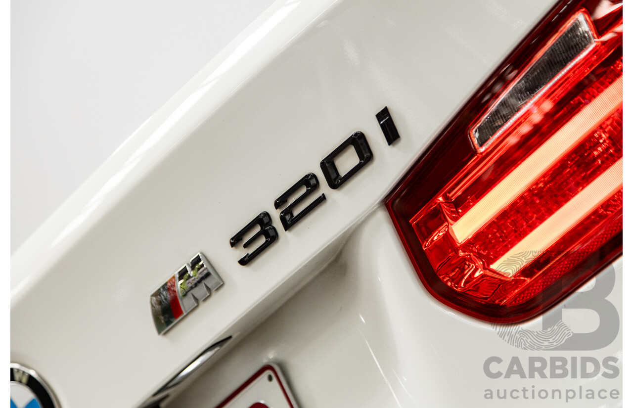 01/2015 BMW 320i M-Sport F30 MY14 4D Sedan Alpine White Turbo 2.0L