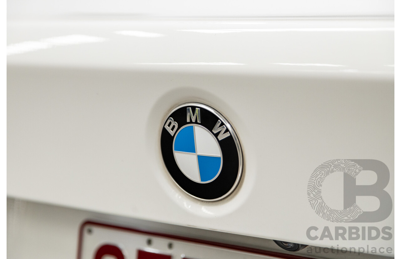 01/2015 BMW 320i M-Sport F30 MY14 4D Sedan Alpine White Turbo 2.0L