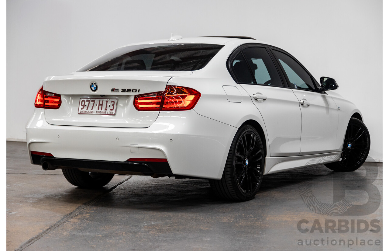 01/2015 BMW 320i M-Sport F30 MY14 4D Sedan Alpine White Turbo 2.0L
