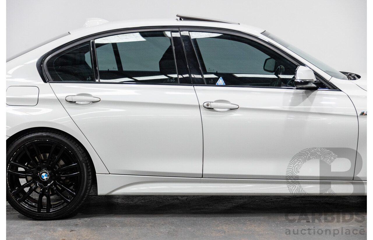01/2015 BMW 320i M-Sport F30 MY14 4D Sedan Alpine White Turbo 2.0L