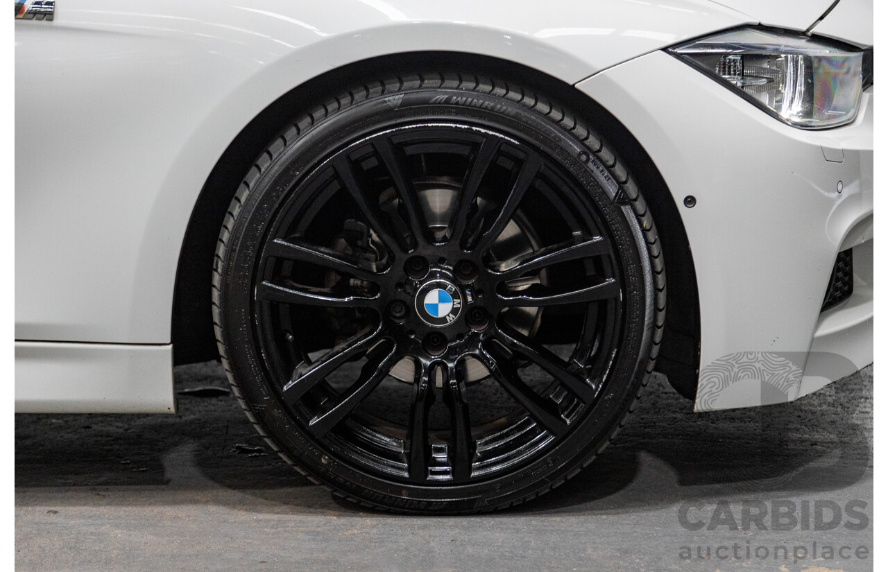01/2015 BMW 320i M-Sport F30 MY14 4D Sedan Alpine White Turbo 2.0L