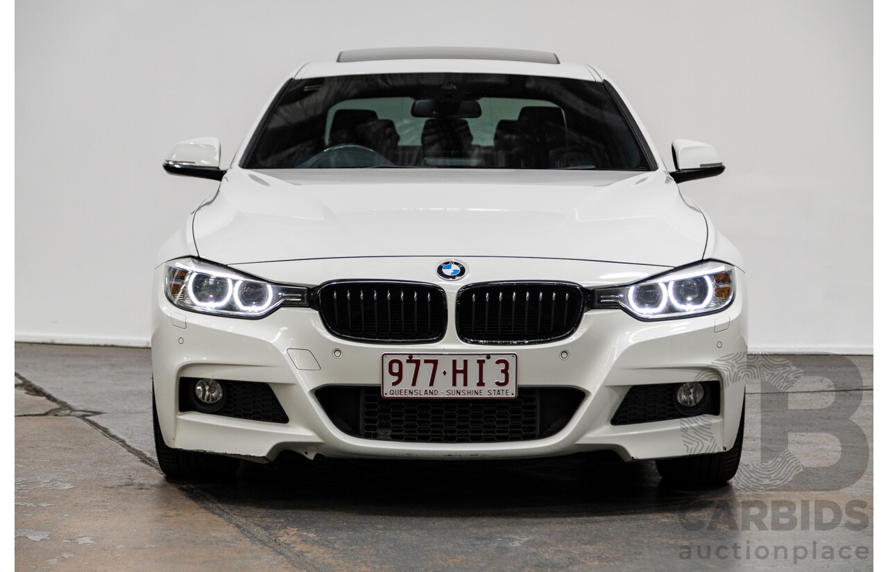 01/2015 BMW 320i M-Sport F30 MY14 4D Sedan Alpine White Turbo 2.0L