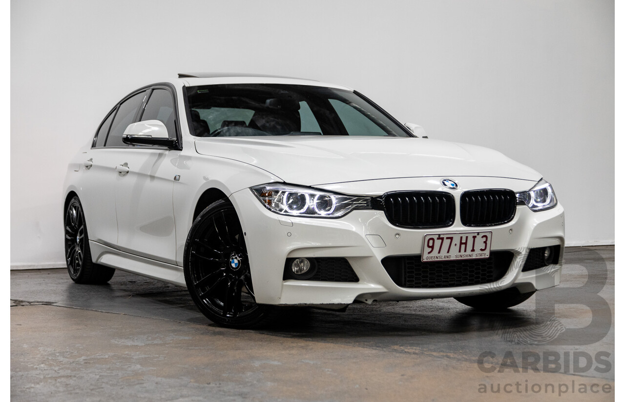 01/2015 BMW 320i M-Sport F30 MY14 4D Sedan Alpine White Turbo 2.0L
