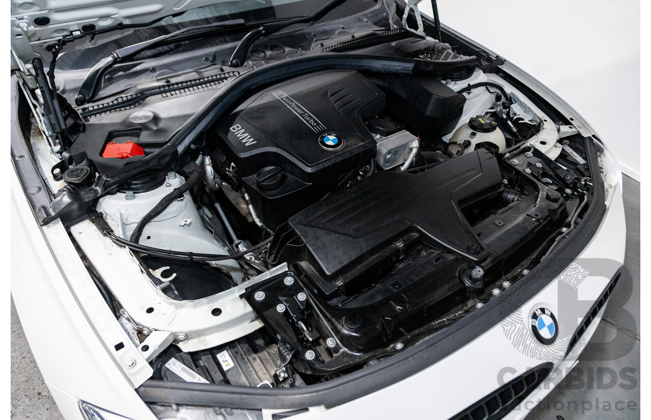 01/2015 BMW 320i M-Sport F30 MY14 4D Sedan Alpine White Turbo 2.0L