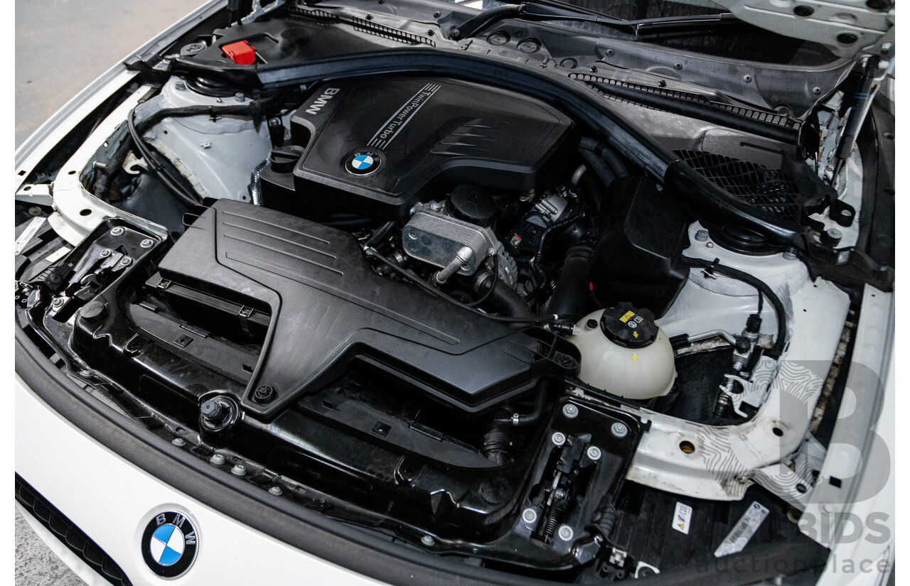 01/2015 BMW 320i M-Sport F30 MY14 4D Sedan Alpine White Turbo 2.0L